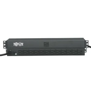 Блок распределения питания Tripp Lite PDU1215 (Eaton) 1.8кВт, 13 розеток NEMA 5-15R, 15А, 120В, 1U стоечный монтаж