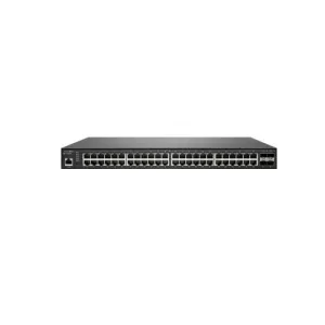 Коммутатор SonicWall SWS14-48FPOE – 48 портов Gigabit PoE, 4 порта 10G SFP+, управляемый, стоечный 1U