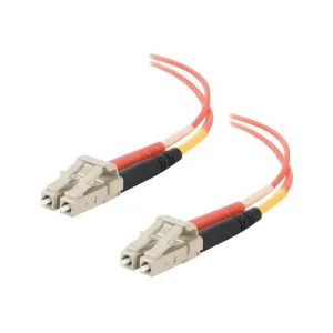 Кабель C2G LC-LC OM1 Duplex Multimode Fiber Optic (Plenum, 5м) - Оранжевый