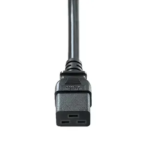 Аксессуар APC NetShelter Power Cord AP9871, IEC C19 - NEMA L6-20P, 3.7м, 16А, 240В, черный