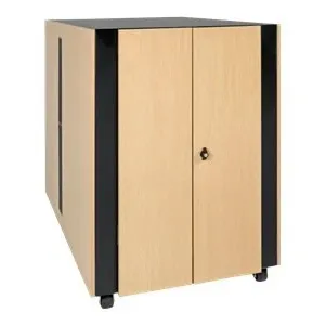 Шкаф серверный Eaton Tripp Lite SmartRack SRQ18U 18U - Звукоизолированный, с активным охлаждением и защитой PCI DSS