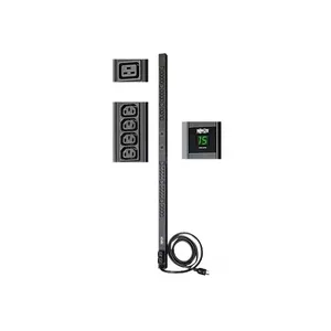 PDU Eaton Tripp Lite Series PDUMV30HV 5.5кВт 30А, 30 розеток (24xC13, 6xC19), локальный мониторинг, 0U вертикальный монтаж