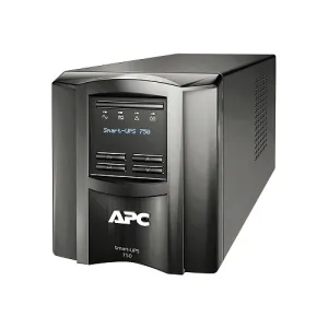 ИБП APC Smart-UPS 750VA LCD 120V (SMT750C) Line-Interactive Tower с 6 розетками NEMA 5-15R, SmartConnect и AVR