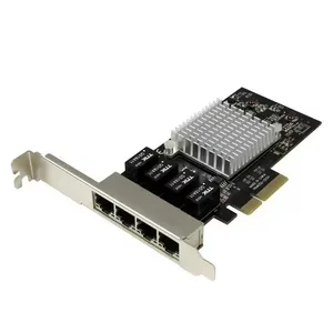 Аксессуар StarTech.com 4-портовая Gigabit Ethernet сетевая карта – Intel I350 NIC, PCIe x4 адаптер для серверов и рабочих станций
