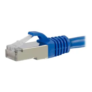 Аксессуар C2G Кабель Ethernet Cat6a 7ft Snagless Shielded (STP) Синий для 10 Gigabit сетей