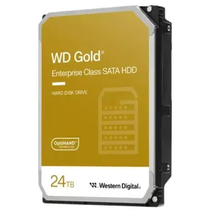 Жесткий диск WD Gold WD241KRYZ 24 ТБ, 3.5" SATA/600, 7200 об/мин, 512 МБ буфер, для корпоративных систем