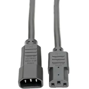 Кабель питания Eaton Tripp Lite P005-006 C13-C14, 15A, 250V, 14 AWG, 1.83 м, черный