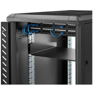 Аксессуар StarTech.com CABSHELF - 2U 19" фиксированная полка для серверного шкафа, глубина 16", до 20 кг, с креплением