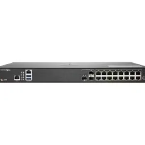 Межсетевой экран SonicWall NSA 2700 с TotalSecure Advanced Edition 1YR – высокопроизводительный NGFW 1U с 10 GbE, 16 портами RJ-45 и 3 SFP+ слотами для комплексной защиты сети