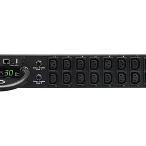 PDU Eaton 5.5kW Switched с LX Interface, 16x C13, NEMA L6-30P, 2U Rack-Mount, TAA