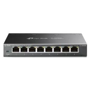 Ethernet Switch TP-Link TL-SG608E 8-Port Gigabit Easy Smart, безвентиляторный, для дома и офиса