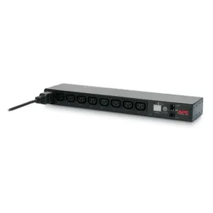 PDU APC NetShelter Switched Rack 1U, 3.7кВт/3.3кВт, 8x C13, C20, 16A – Управляемое распределение питания для ЦОД