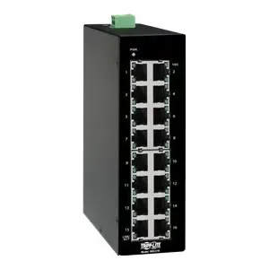 Коммутатор Ethernet Eaton Tripp Lite NGI-U16 - 16-портовый неуправляемый промышленный Gigabit, DIN-монтаж, TAA