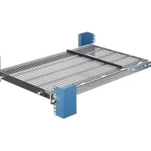 Аксессуар Rack Solutions 1U Выдвижная полка для оборудования 27" (685мм) глубина, 95lb (43кг) нагрузка, черная