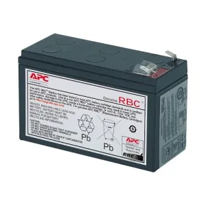 Аксессуар APC Replacement Battery Cartridge RBC17 для Back-UPS, 12V 9Ah, свинцово-кислотная, горячая замена, 2 года гарантии