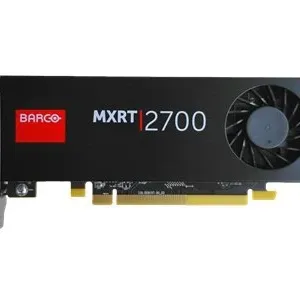 Графическая карта Barco MXRT-2700 AMD Radeon Pro 2 ГБ GDDR5 с низким профилем и поддержкой DisplayPort 1.4 для профессиональных рабочих станций.