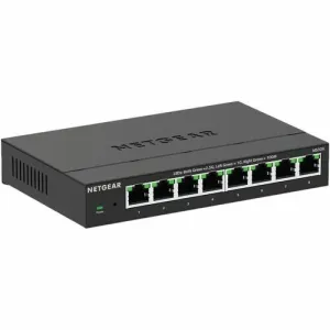 Коммутатор Ethernet NETGEAR MS308 8-портовый 2.5G Multi-Gigabit Unmanaged, бесшумный, для бизнеса и IP-камер