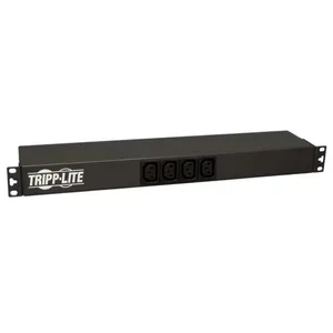 Аксессуар PDU Tripp Lite (Eaton) PDUH20DV Basic 1U стоечный, 14 розеток (12 C13, 2 C19), вход IEC C20, 1.6-3.8кВт, 12 футов кабель