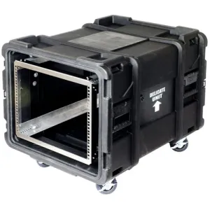 Кейс для транспортировки Rack Solutions RACK-TRANSPORT-30-8: ударопрочный, с замком, для серверов и оборудования, до 181 кг