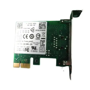 Сетевой адаптер Dell Intel 1Gbps Single Port PCIe (Half Height) для SFF систем