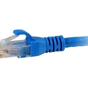 Сетевой кабель C2G 50 ft Cat6 UTP Snagless (TAA) - Синий патч-корд для высокоскоростных сетей